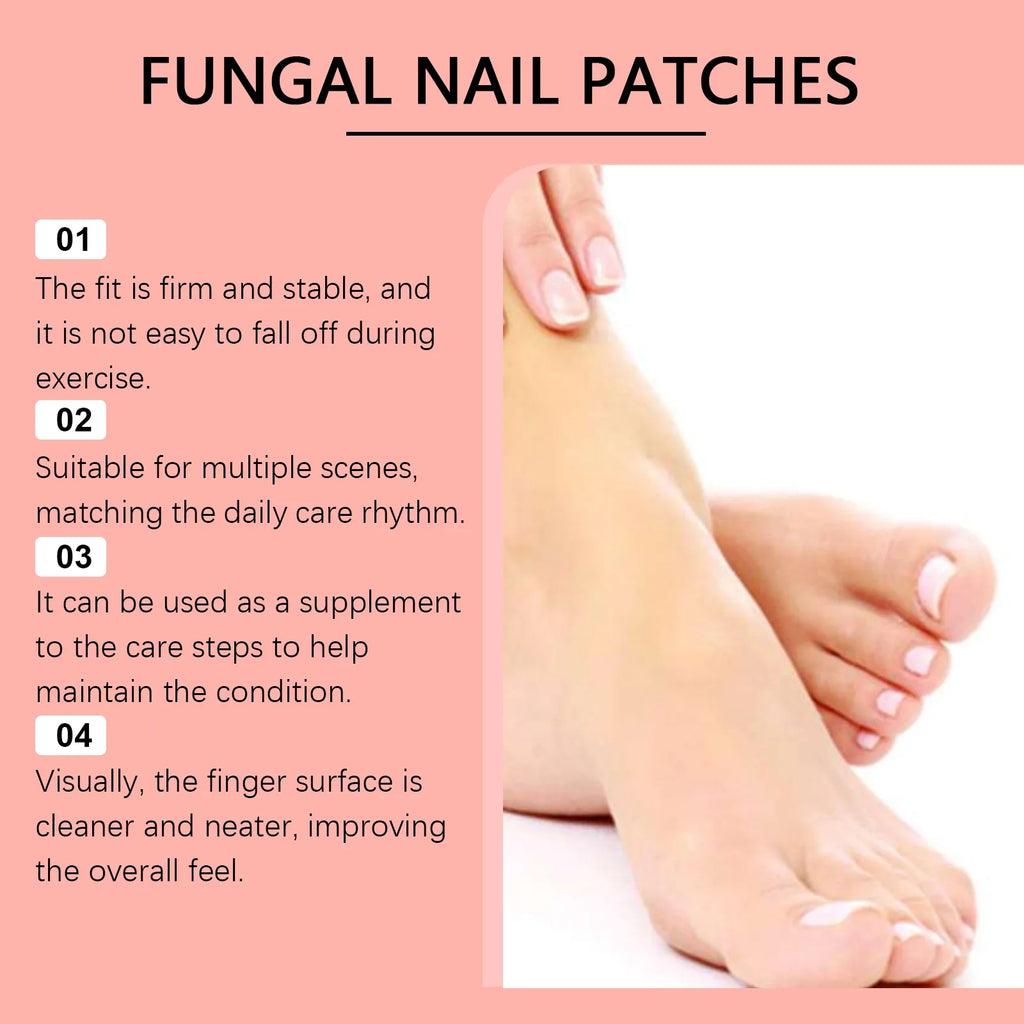 21pcs Fungal Nail Patches Gently Repair Nails Ingrown Correction Sticker Discolored Damaged Nail Foot Care Tool Oasis Select