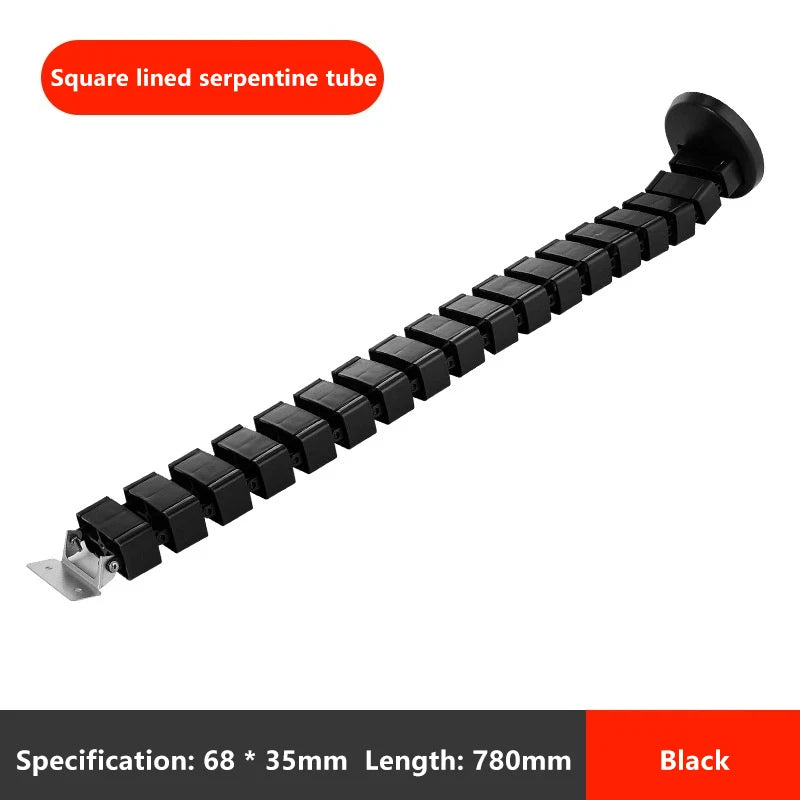 78cm Wire Spine Cable Sleeve Workstation Snake Wire Organizer Under Desk Cable Wire Management Computer Cord Protective Tube Oasis Select A5