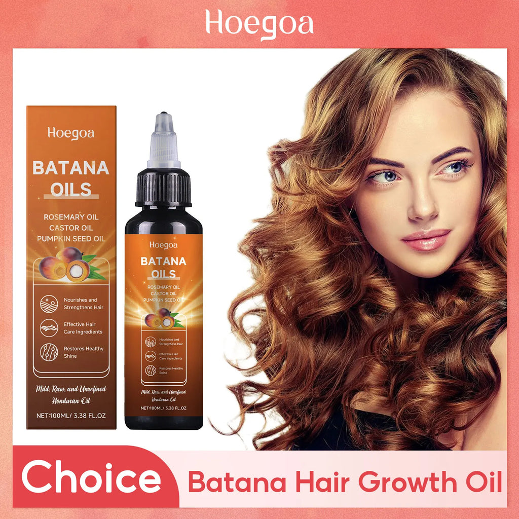 Batana Hair Oil Rosemary Hair Growth Nourishes Hair Follicle Strengthens Roots Anti Loss Repair Dry Hair Regrowth Scalp Care Oil Oasis Select