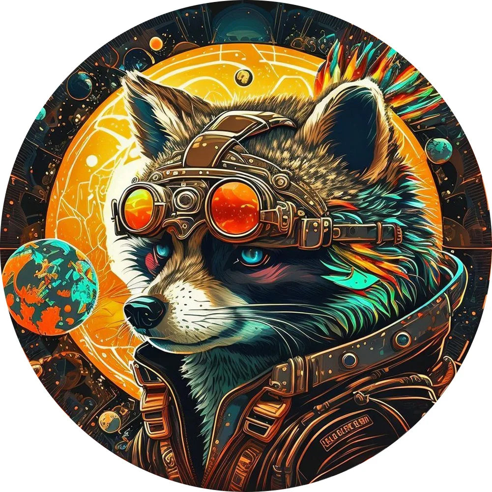 Mandala Cat Animal Wooden Puzzle Home Decoration Home Decoration Accessories Oasis Select D 1 A4