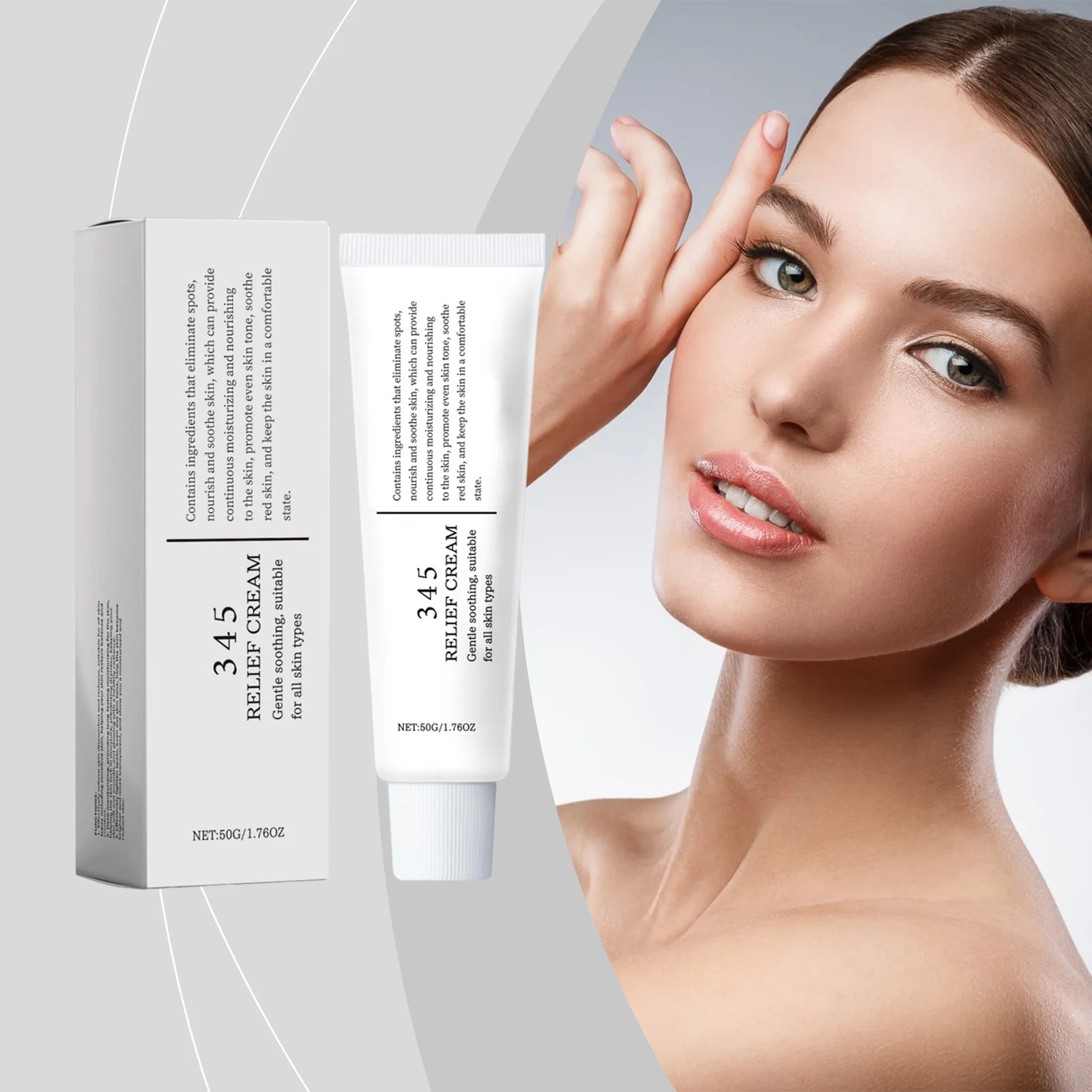 Hyaluronic Acid Soothing Face Cream – Deep Hydration 50g Hydrating Face Cream Oasis Select