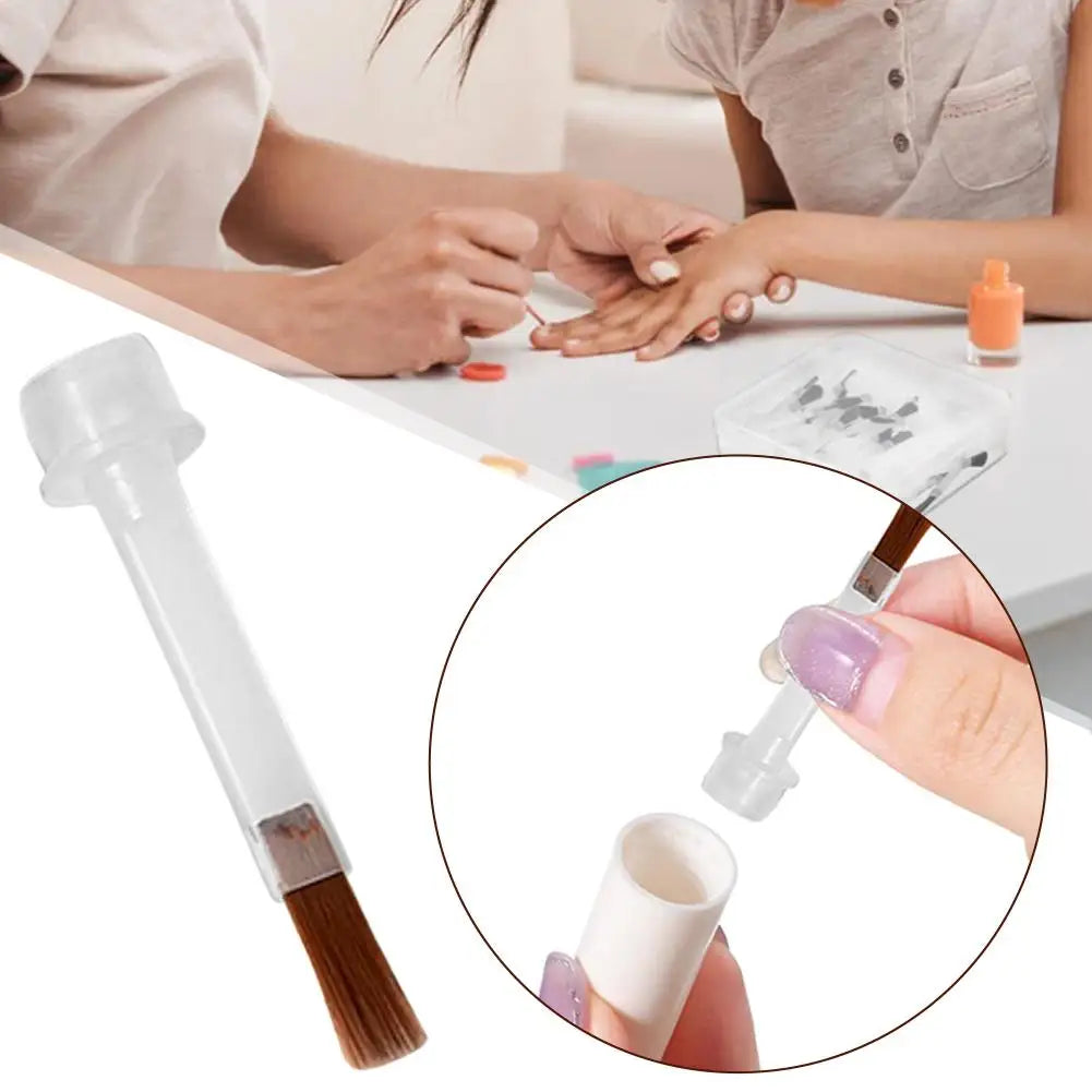 Disposable Nail Polish Brushes – Soft Bristle Nail Art Applicators Nail Art Applicator Oasis Select