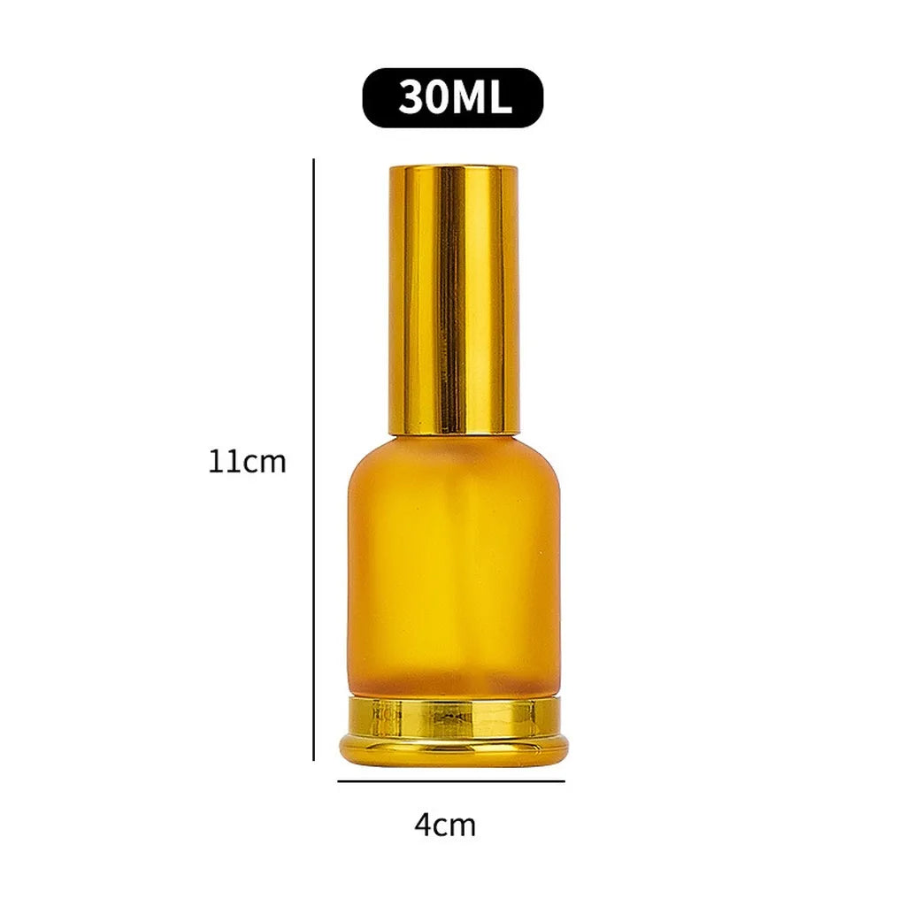 Amber Glass Refillable Atomizer Bottle – Perfume & Essential Oil