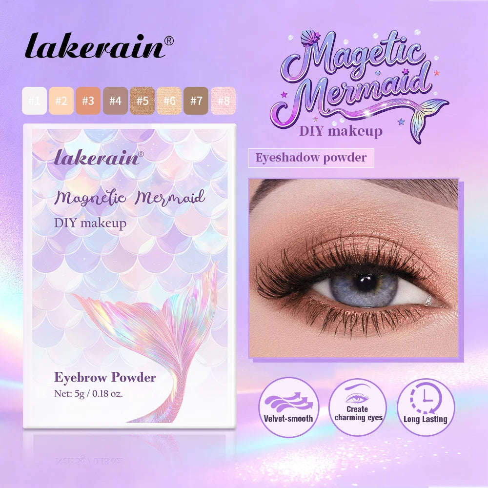 Lakerain Eyeshadow Palette Refill Waterproof Long-Lasting Multifunctional Magnetic Bottom Makeup Palette Refills DIY Makeup Oasis Select
