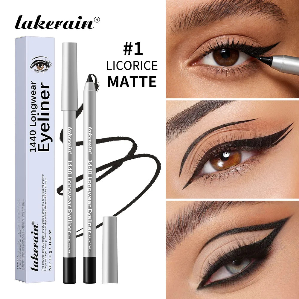 Waterproof Eyeliner Pen Long-Lasting Smudge-proof Transfer-proof Smooth Application Perfect Eye Makeup Beauty Cosmetics Oasis Select