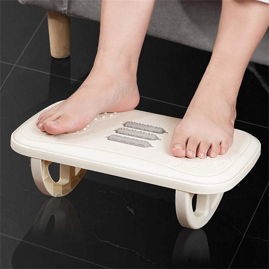 Rocking Footrest for under Desk Ergonomic Desk Leg Rest Rocker Balance Board Comfortable Foot Stool for Desk Home Office Oasis Select