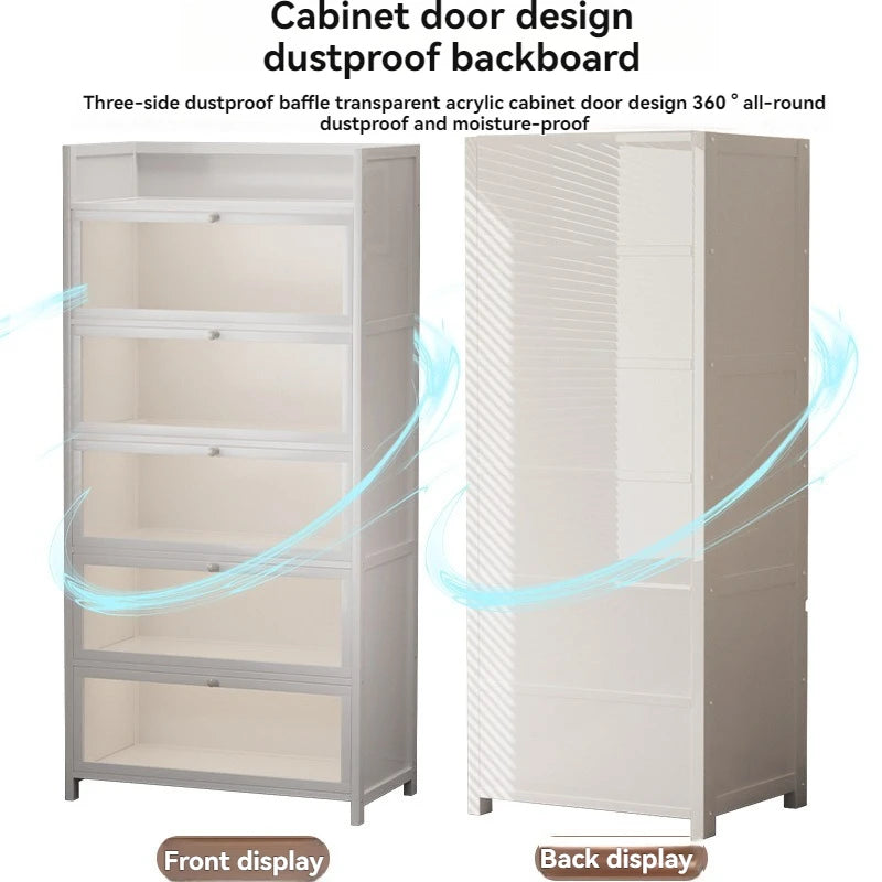 Bookcases, shelves, floor standing household storage cabinets, children's bookshelves, dust-proof acrylic cabinets, doors, stora Oasis Select