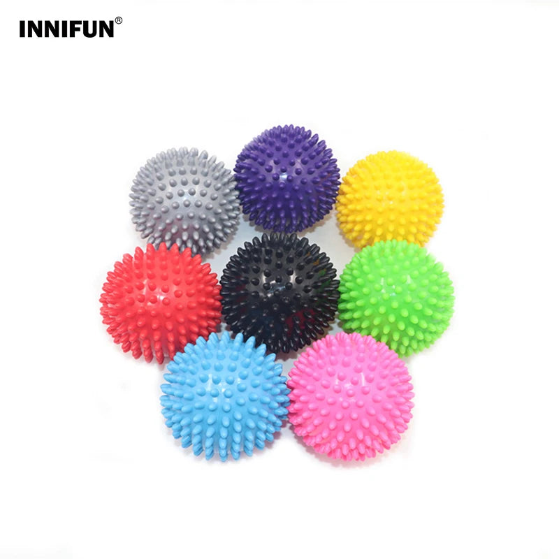 7cm Spiky Massage Ball – Foot, Back & Leg Deep Tissue Massager Spiky Massage Ball Oasis Select Random 1pc