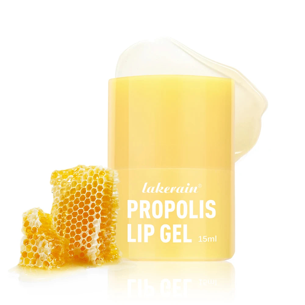 Honey Propolis Lip Butter Gel | 12HR Overnight Hydrating Lip Mask