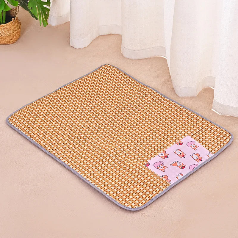 Cat Mat, Summer Cooling Ice Mat, All-season Cat Mat, Sleeping Mat for Pets, Cat Bed Mat Oasis Select powder M 50x60cm 5kg