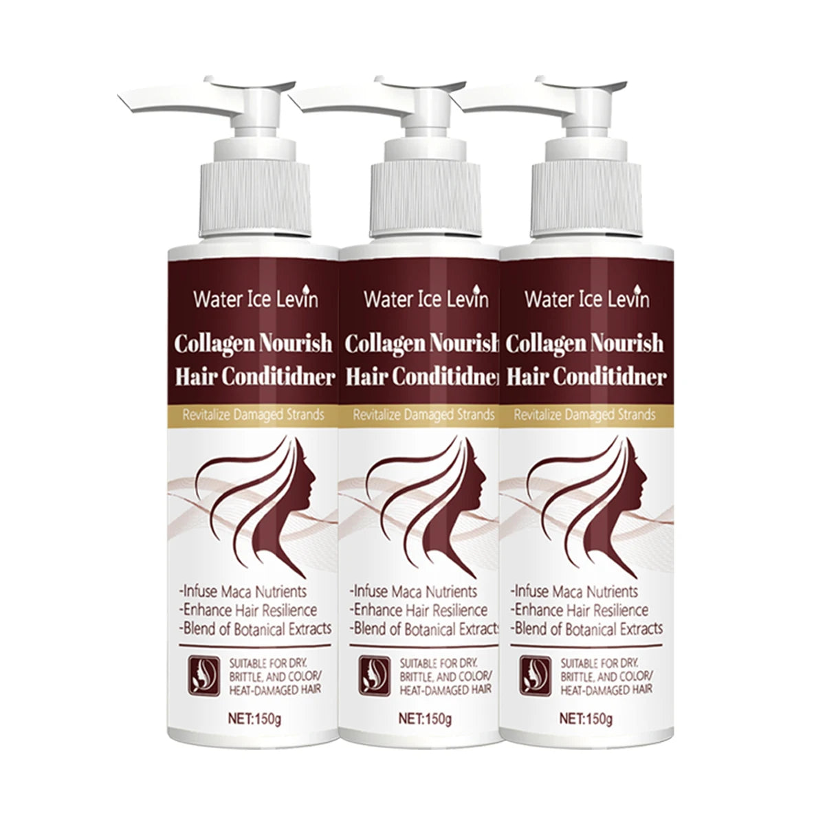 Collagen & Maca Root Hair Conditioner – Repairs Damaged Hair Hair Conditioner Oasis Select Damage Repaired