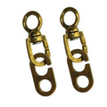 1/2pc Brass Metal Flag Swivel Snap Hook flag pole Attachment For Yachting Boat Sailing Oasis Select pcs2