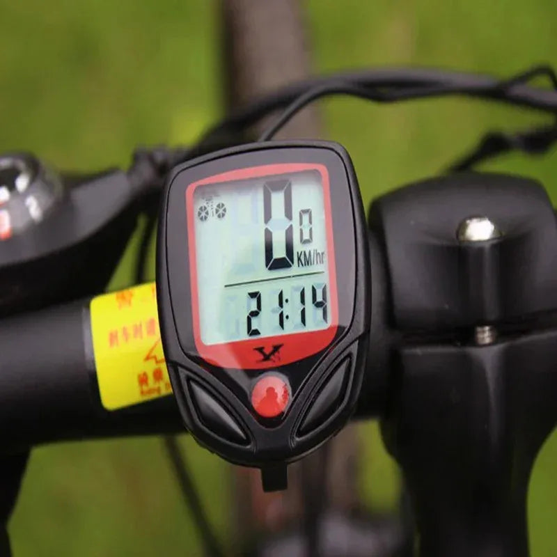 1/2/3/4pcs Bicycle Cycling Computer LCD Display Wired Odometer Of Functions Accurate Recording Auto Sleep Replaceable Battery Oasis Select