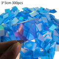 Mini Holographic Acrylic Blocks 100–300pcs | DIY Wall Art Tiles