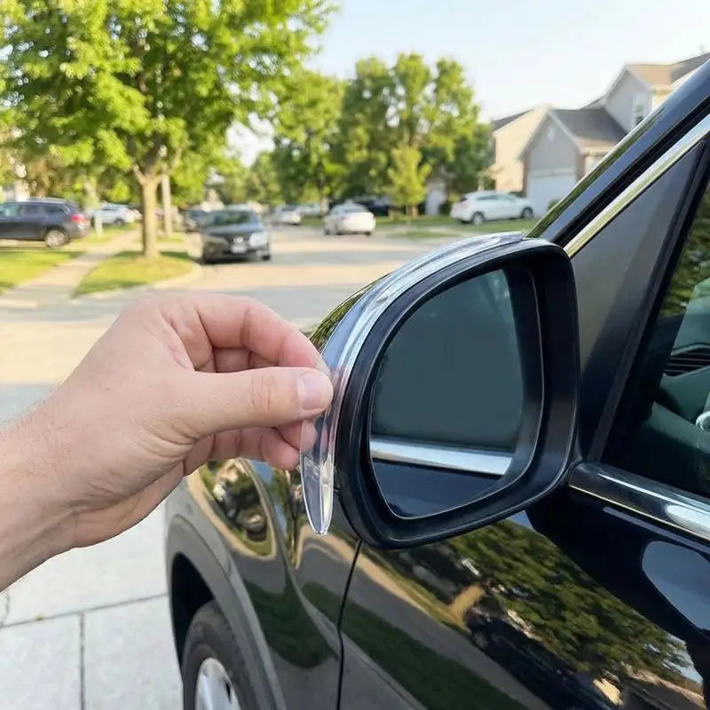 2/4Pcs Car Door Anti-collision Strip Mirror Door Border Collision Scraping Corner Guard Silicone Protective Anti-Sticker Oasis Select