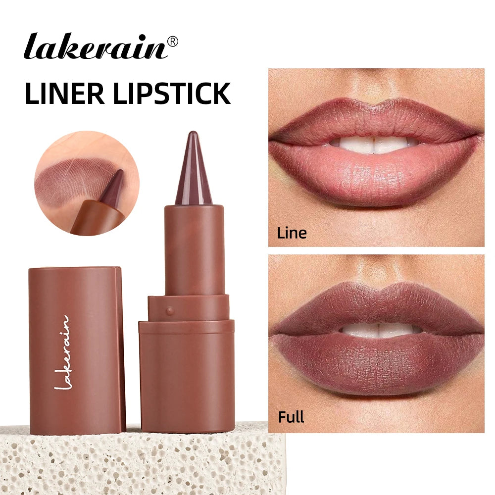 Gradient Lip Liner Lipstick Long Lasting Waterproof Matte Makeup Non Sticky Contouring Tint Lip Liner Crayon Lip Cosmetics Oasis Select