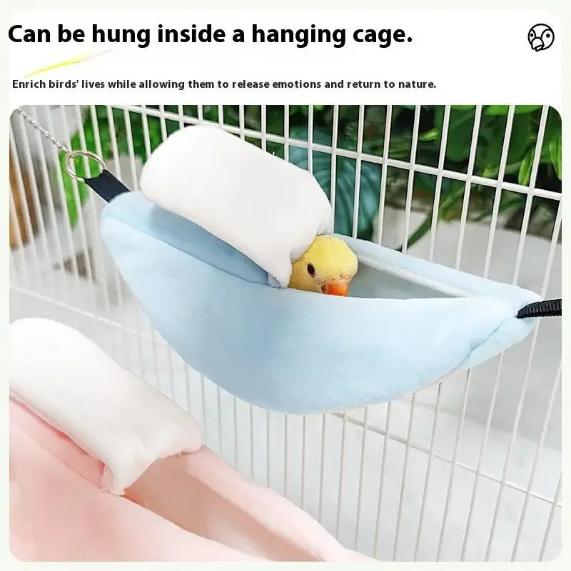 Banana Hammock Bed for Hamster, Bird & Rat – Hanging Swing