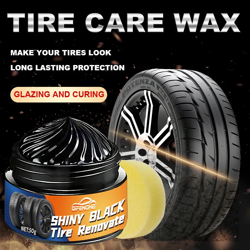 Car Tire & Interior Coating Balm – Restore Plastic & Shine