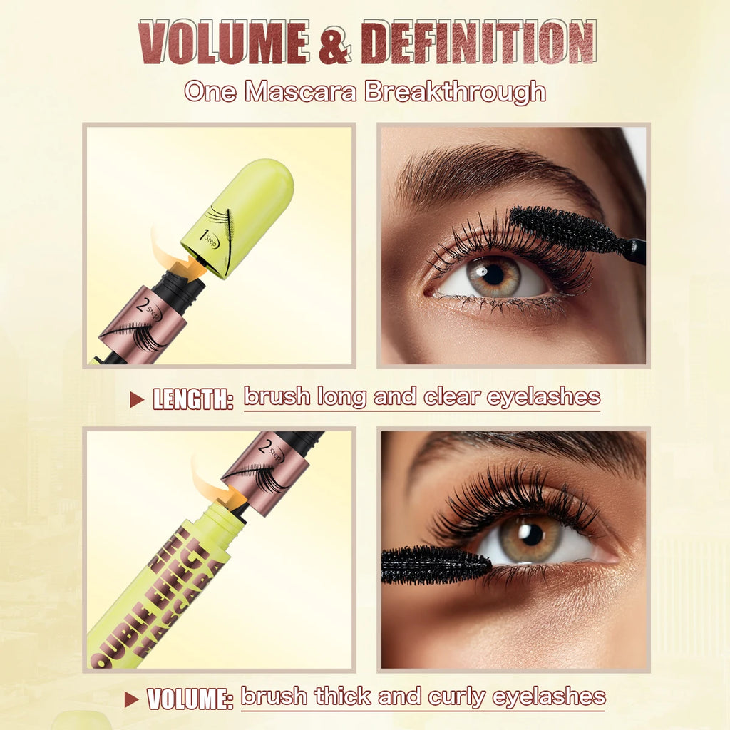 Hello Kiss 4D Black Mascara – Volumizing, Curling & Waterproof