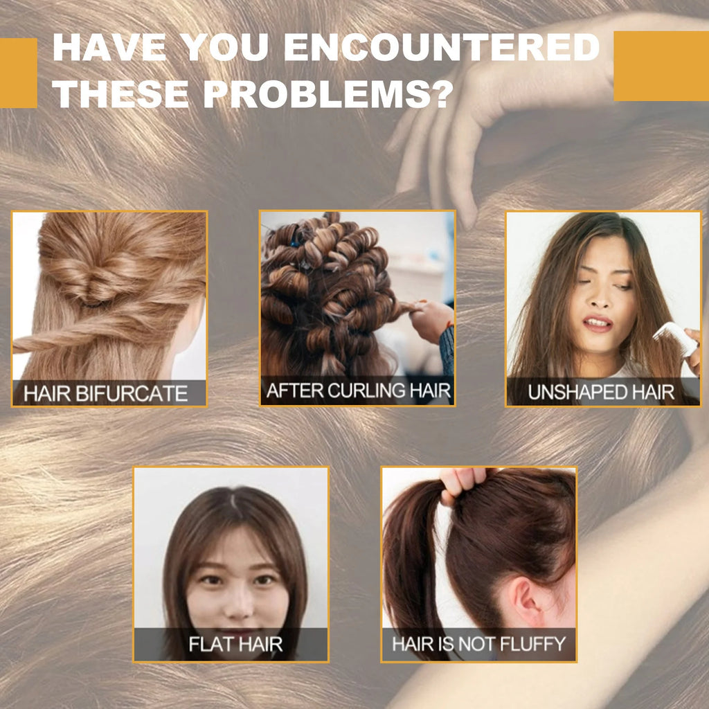 Hair Volumizing Cream Lasting Curl Defining Hair Frizz Control Prevent Dryness Moisturizing Morocco Curly Hair Styling Elastin Oasis Select