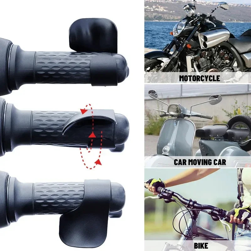 Motorcycle Accelerator Booster Non-Slip Handle Control Assist Grip Handlebar Labor Saver Tools Motor Assist Boosters Clip Oasis Select