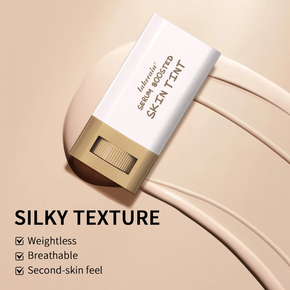 Eraser Foundation Stick Moisturizing Smooth High Coverage Silky Texture Travel-friendly Serum Boosted Skin Tint Solid Foundation Oasis Select