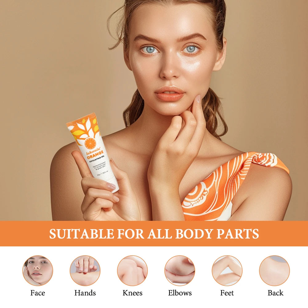 Exfoliating Gel Scrub Face Body Skin Peeling Gel Face Scrub Deep Cleansing Moisturizing Facial Exfoliator Refreshing Oil Control Oasis Select