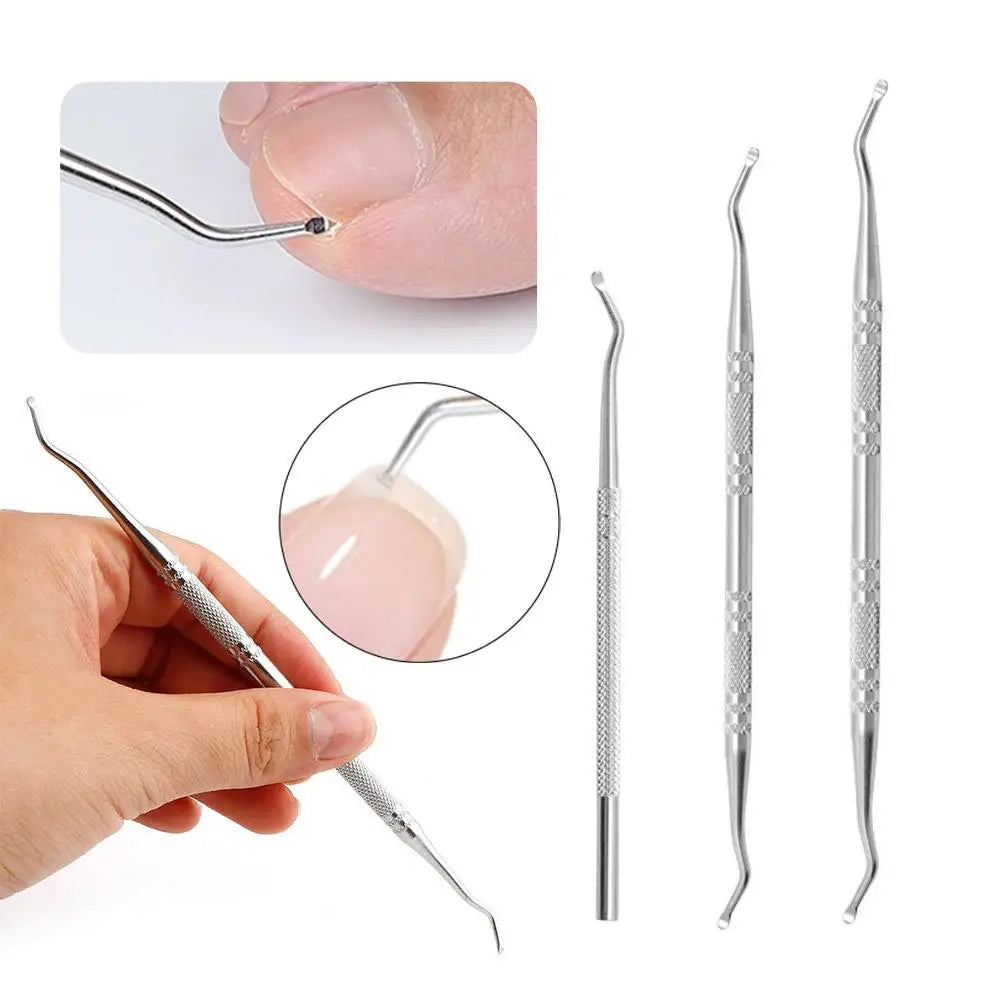 Stainless Steel Ingrown Toenail Removal Tool – Double-Ended Nail Care Tool Oasis Select
