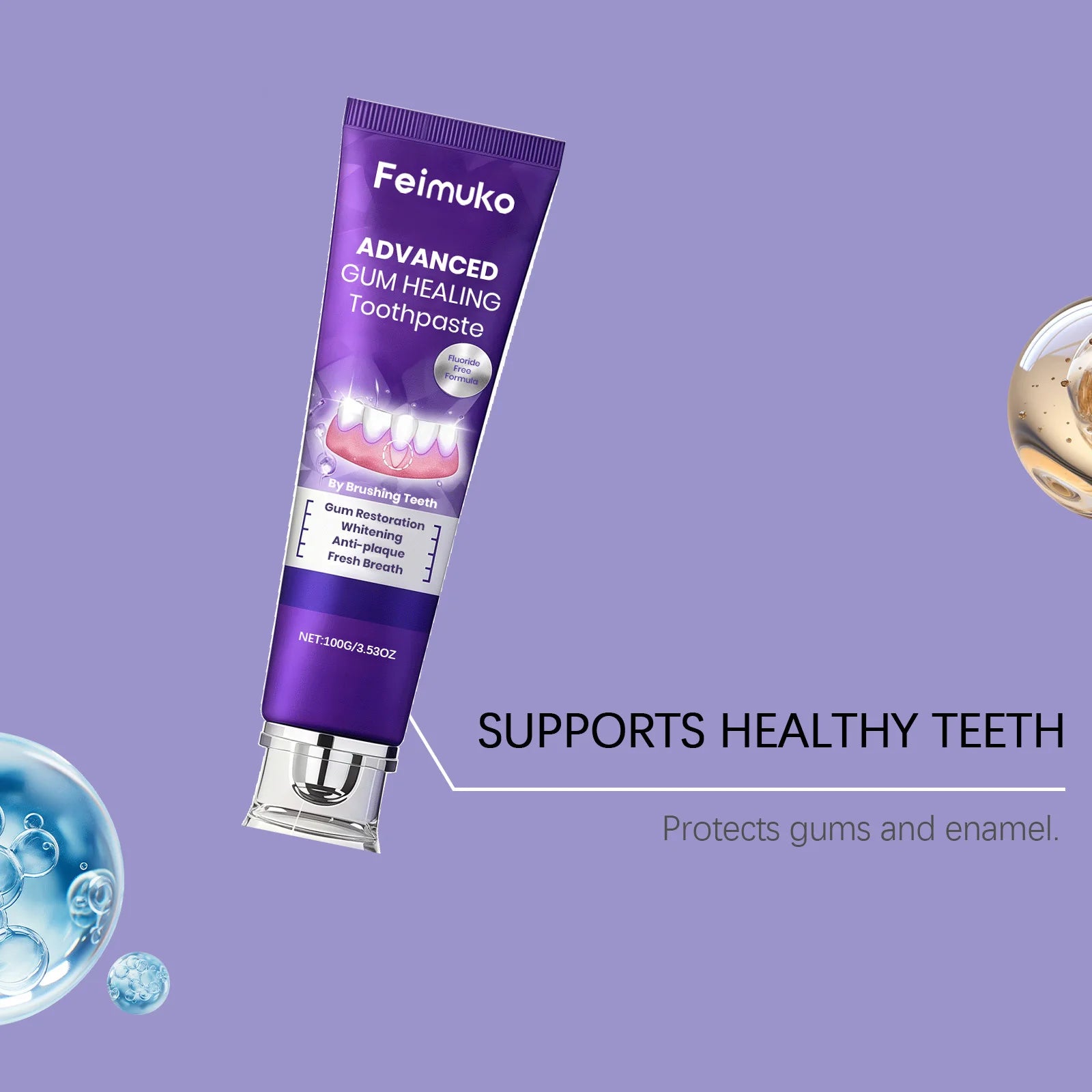 Gentle Teeth Care Toothpaste – Brightening & Fresh Breath Whitening Toothpaste Oasis Select