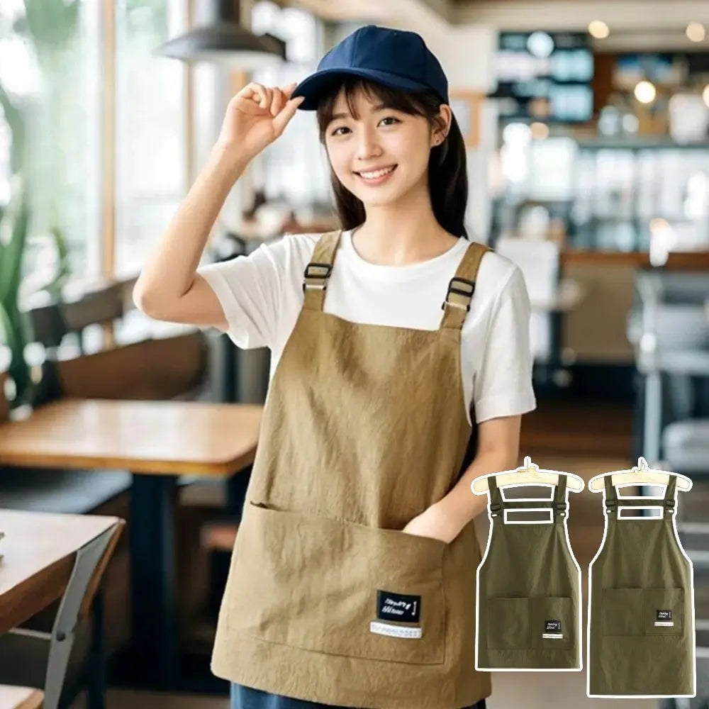 Professional Barber Apron – Waterproof, Breathable, 2 Sizes & Pocket