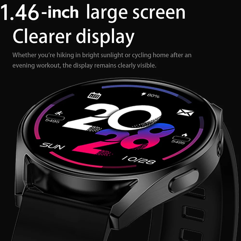 ERUN Smartwatch – Wireless Calls, Sleep & Sports Tracker