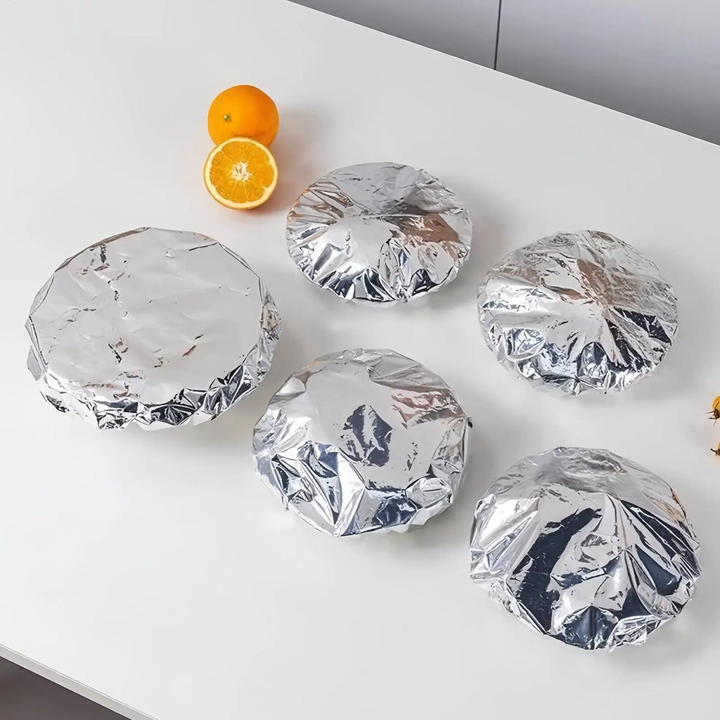 Food Covers Stretch Reusable Fresh Keeping 10 Pieces Food Containers Elastic Bowl Covers for Home Kitchen BBQ Picnic Party Oasis Select