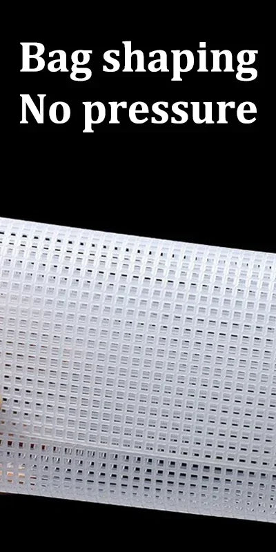 Auxiliary Weaving Plastic Mesh Kit Weaving Shoulder Bag Plastic Mesh Cloth Sewing Weaving Material For DIY Making Weaving Bag Oasis Select