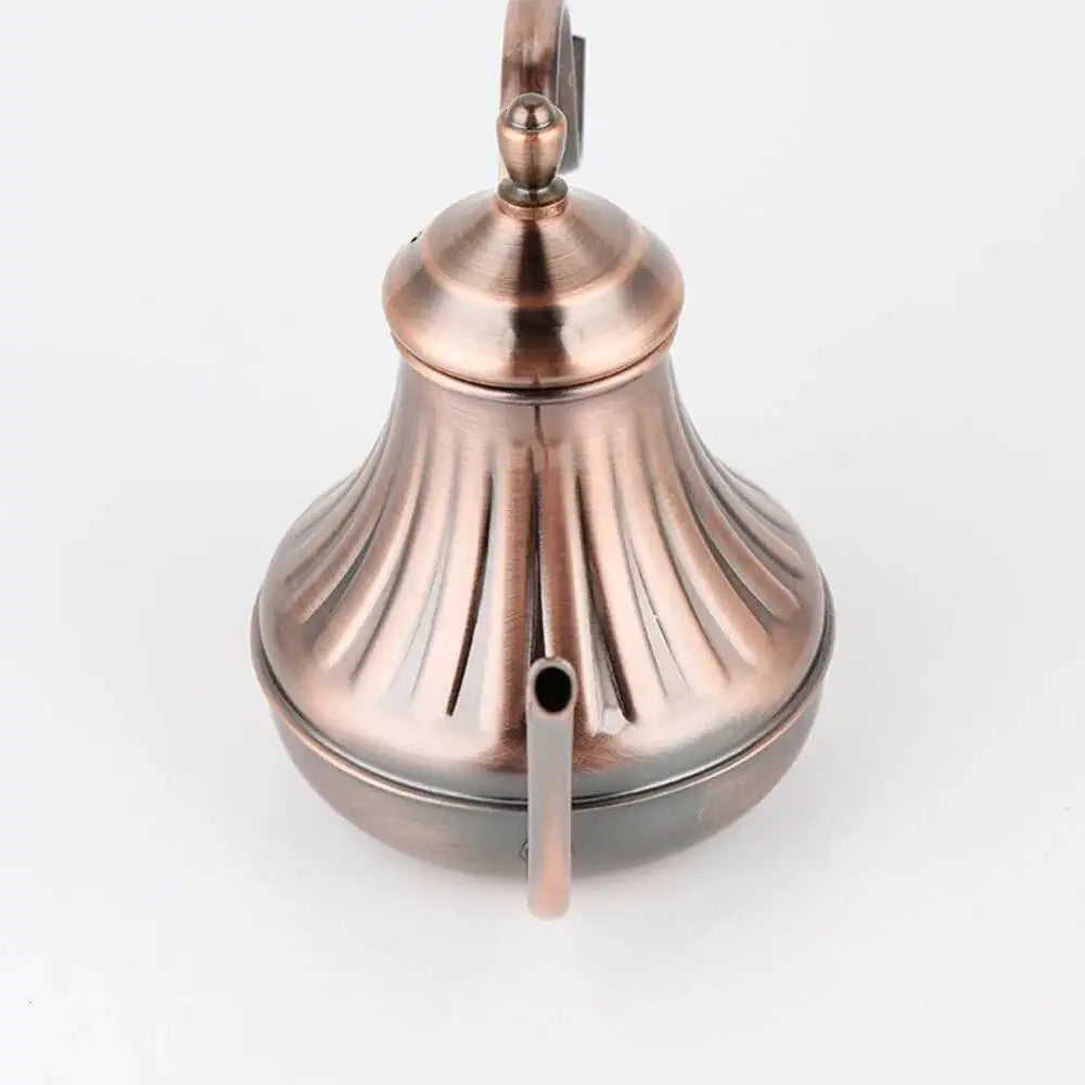 Stainless Steel Gongtong Kettle Pour Over Coffee Kettle Fine Mouth Filter Kettle Fine Mouth Pour Over Kettle Oasis Select