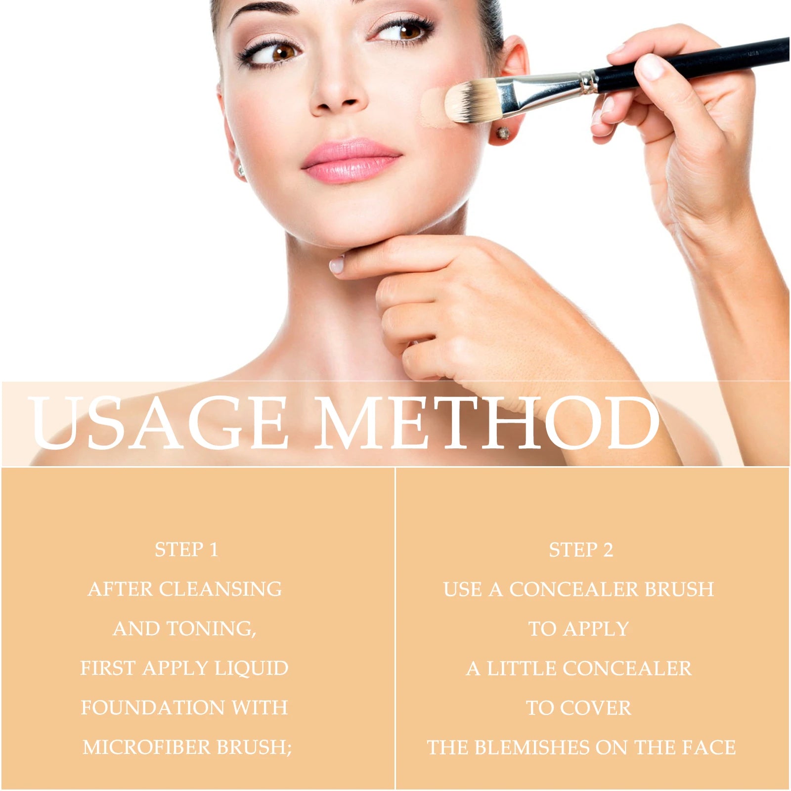 Jaysuing Double Head Concealer – Cover Blemishes & Dark Circles Face Concealer Oasis Select