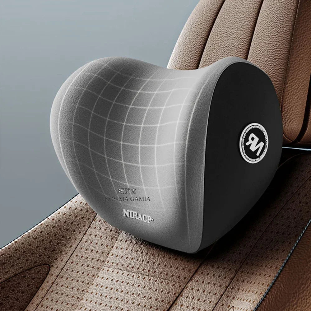 Car Pillow Headrest Neck Pillow Memory Foam Cervical Lumbar Support Car Headrest Back Pad Back Pillow Office Car Interior Acces Oasis Select