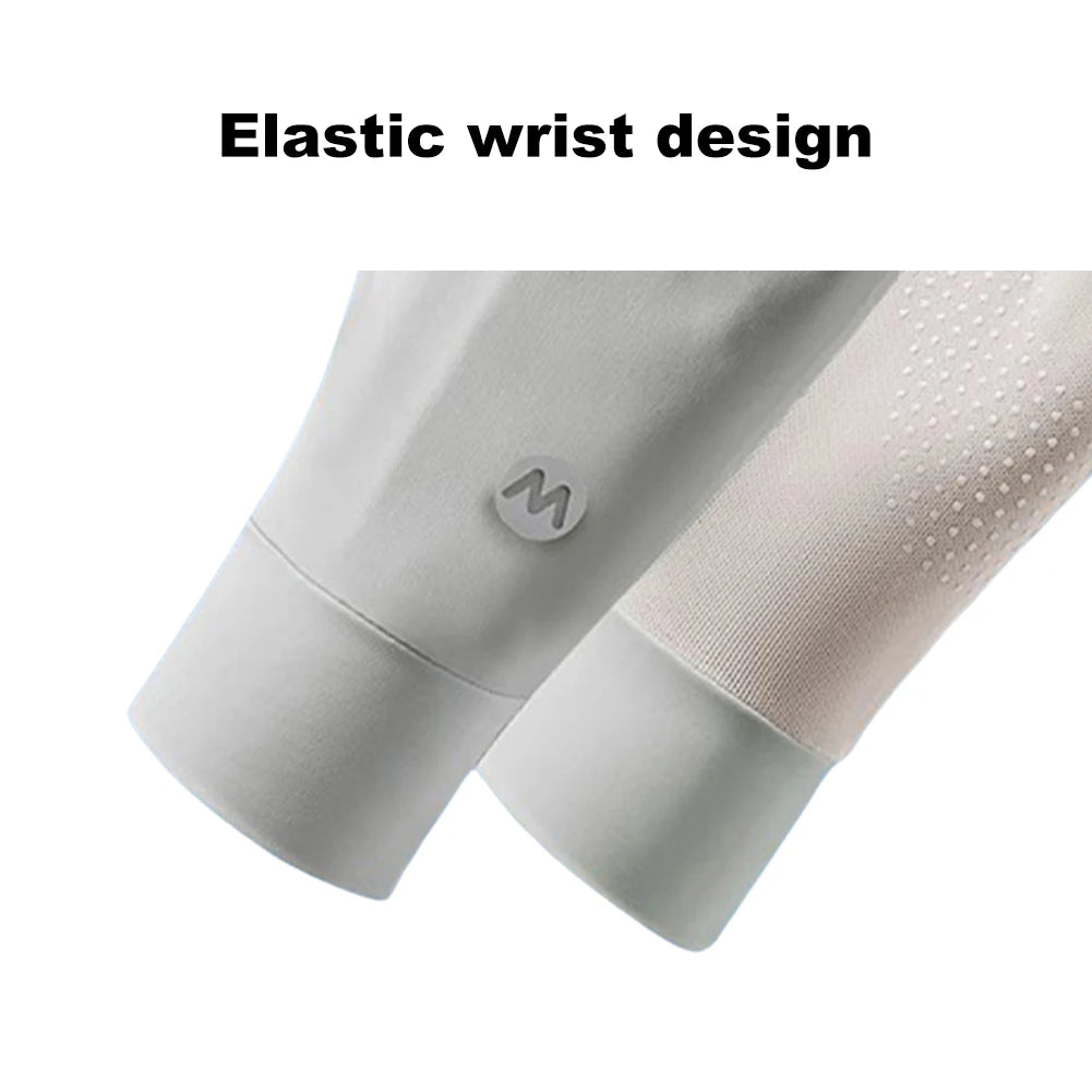 Women's UPF50+ UV Sun Gloves – Ice Silk Touchscreen Cycling UV Sun Protection Gloves Oasis Select
