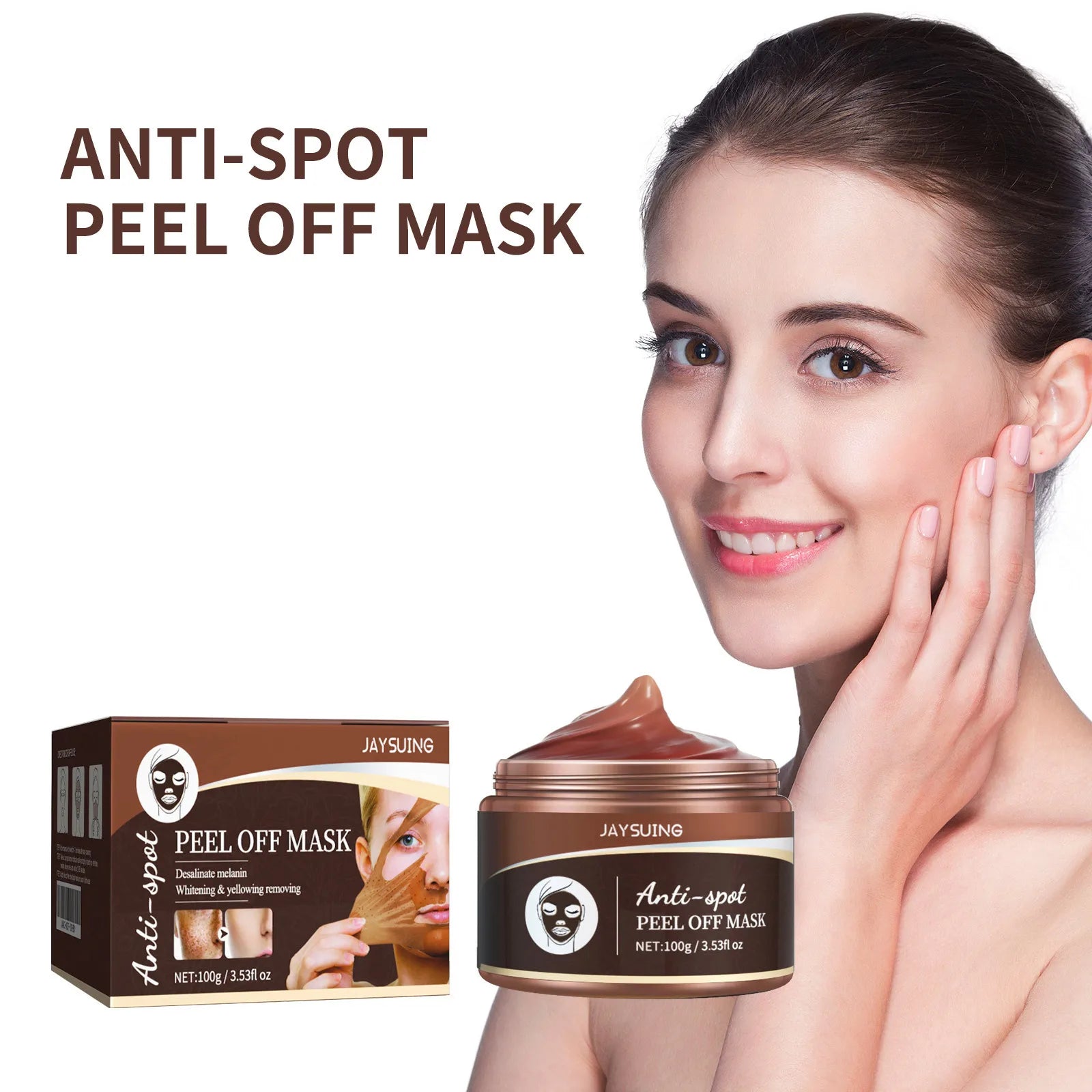 JAYSUING Facial Peel Mask Shrink Pores Deep Cleaning Exfoliate Oil Control Moisturizing Improve Roughness Firm Skin Wh-iten Mask Oasis Select