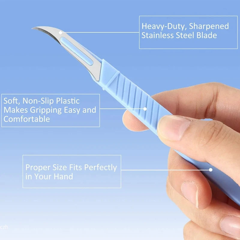 5Pcs Blue Sewing Ripper Kit with Thread Ripper Seam Ripper and Scissors for Removing Stitches Oasis Select