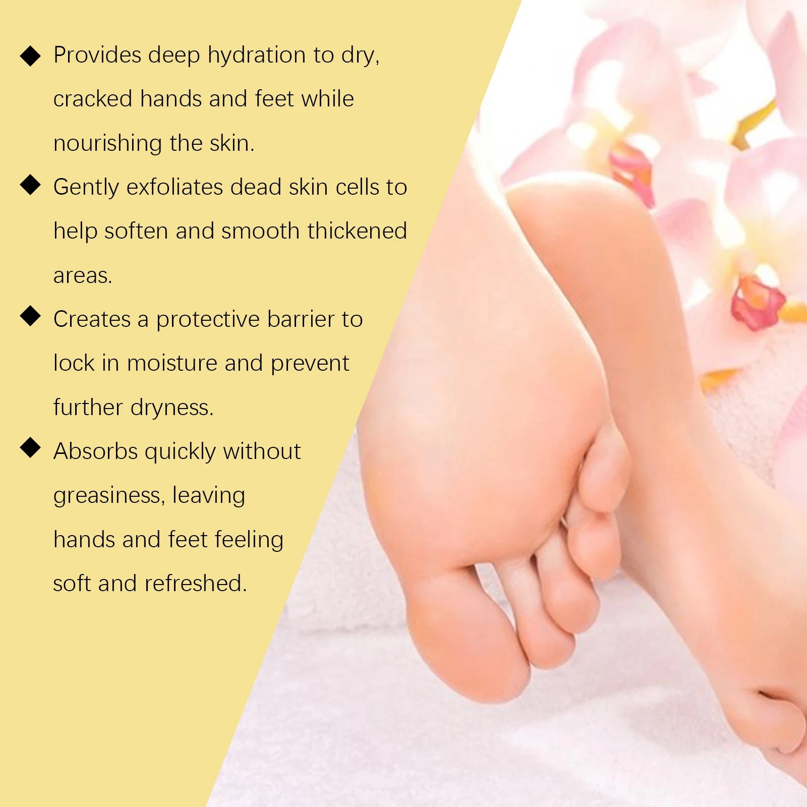 Hand Foot Moisturizing Stick Anti-Cracking Feet Exfoliating Removal Dead Skin Smooth Soft Skin Hand Feet Nourishing Care Balm Oasis Select