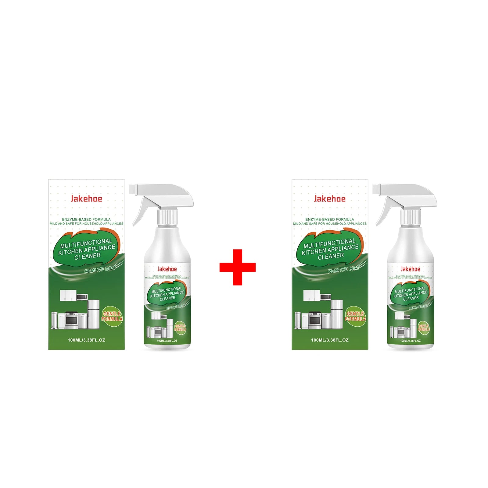 Kitchen Appliance Cleaner Multi-purpose Kitchen Cleaning Spray Remove Dirt Cleans Stoves Oven Range Hoods Grease Removal Spray Oasis Select 2pcs