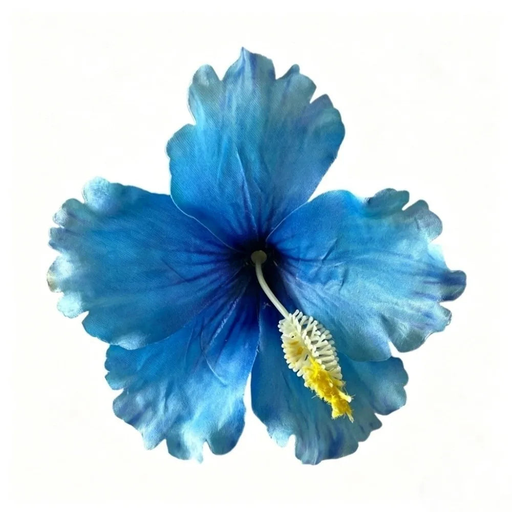 Artificial Flower Hibiscus Flower Hair Clip Do Not Hurt Hair Bohemia Style Bangs Hairpin Hearwear Summer Oasis Select 11