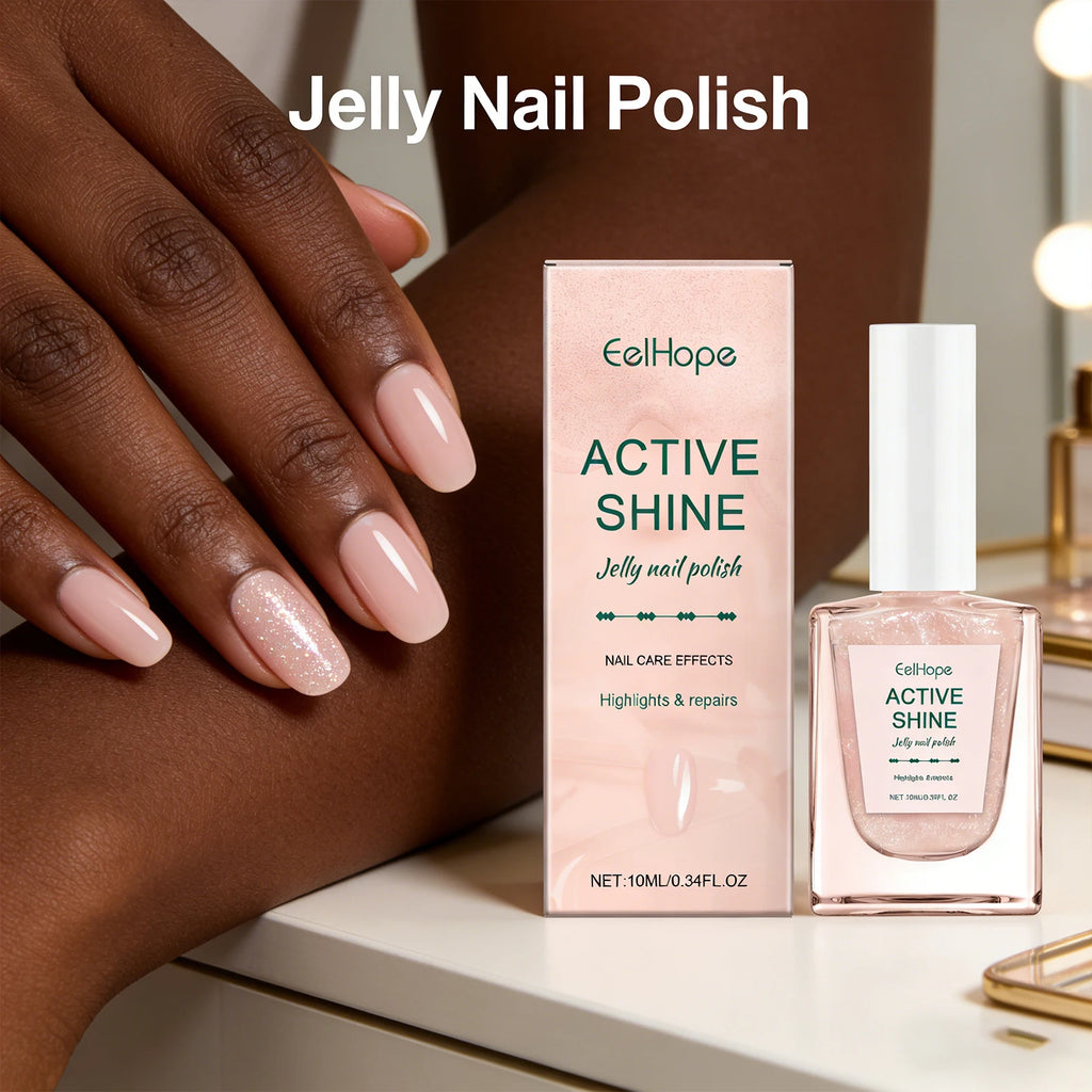 Jelly Gel Nail Polish Translucent Sheer Long Lasting Soak Off UV LED Nail Varnish For Salon Home DIY Nail Art Manicure 10ml Oasis Select
