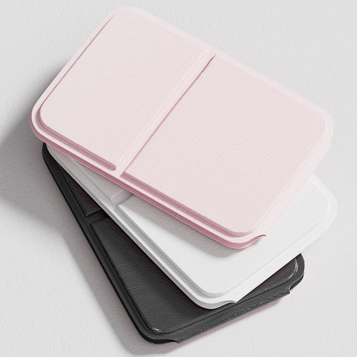 Portable Handheld Mini Makeup Mirror, Dormitory Tabletop And Office Use, Adjustable And Portable Folding Mirror Oasis Select 3pcs