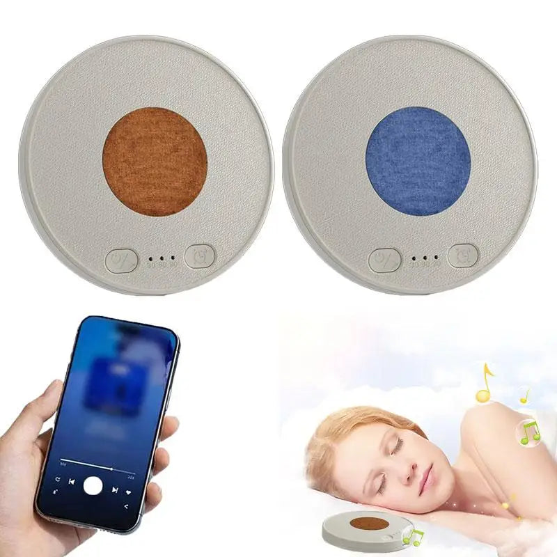 Under Pillow Bluetooth Speaker Natural Sleep Sound Machine With White Noise Mini Portable Music Audio For Bed Rest Holiday Gifts Oasis Select