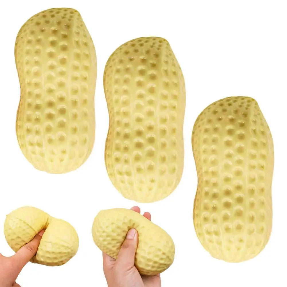 Peanut Stress Relief Squeeze Toy – ADHD & Autism Sensory Tool