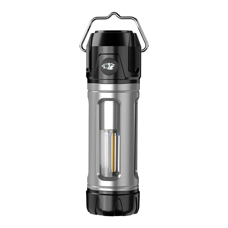 Rechargeable Stepless Dimming Flashlight High Bright Portable Lantern Outdoor Emergency Camping Tent Ambient Magnetic Work Lamp Oasis Select KXK-K1 NO Triangle Bracket