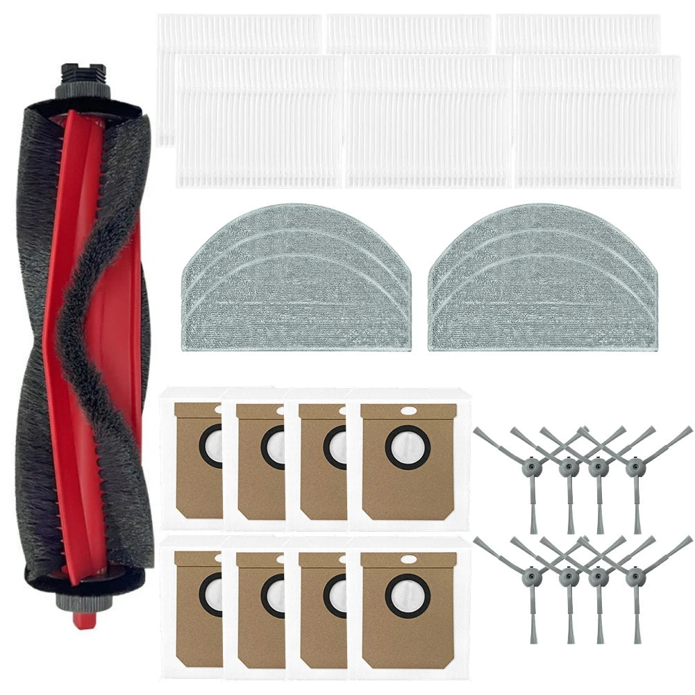 Main Side Brush Filter Mop Cloth Dust Bag For Deerma S30 / For DEM-S30 Oasis Select B