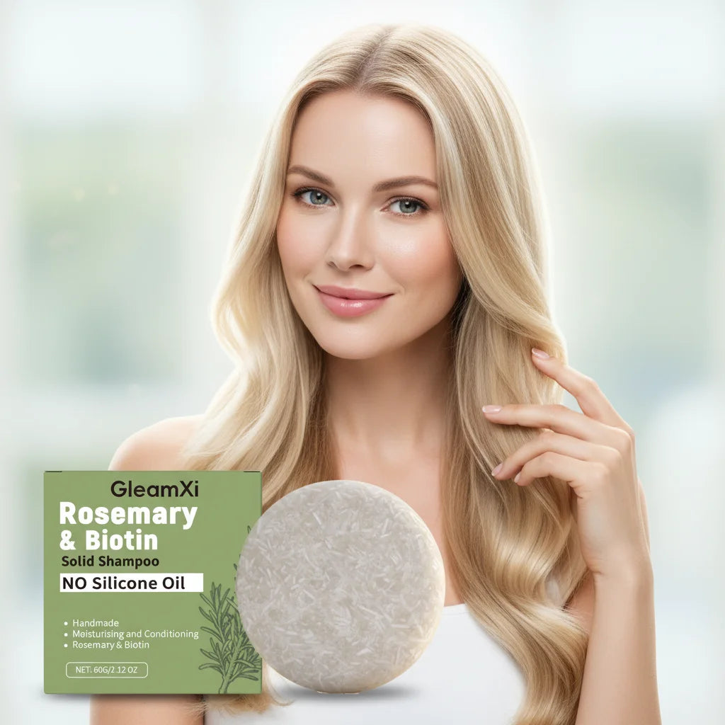 Rosemary Shampoo Bar – Moisturizing, Volumizing Daily Hair Cleanse Solid Shampoo Bar Oasis Select