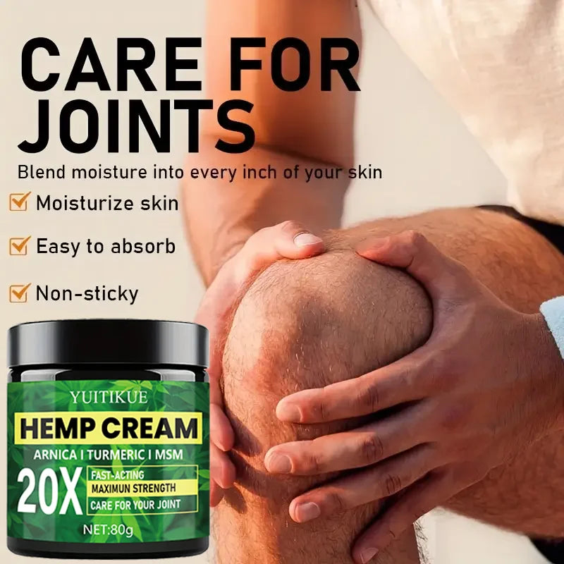 YUITIKUE Bee Venom Joint Cream – Knee, Back & Muscle Relief